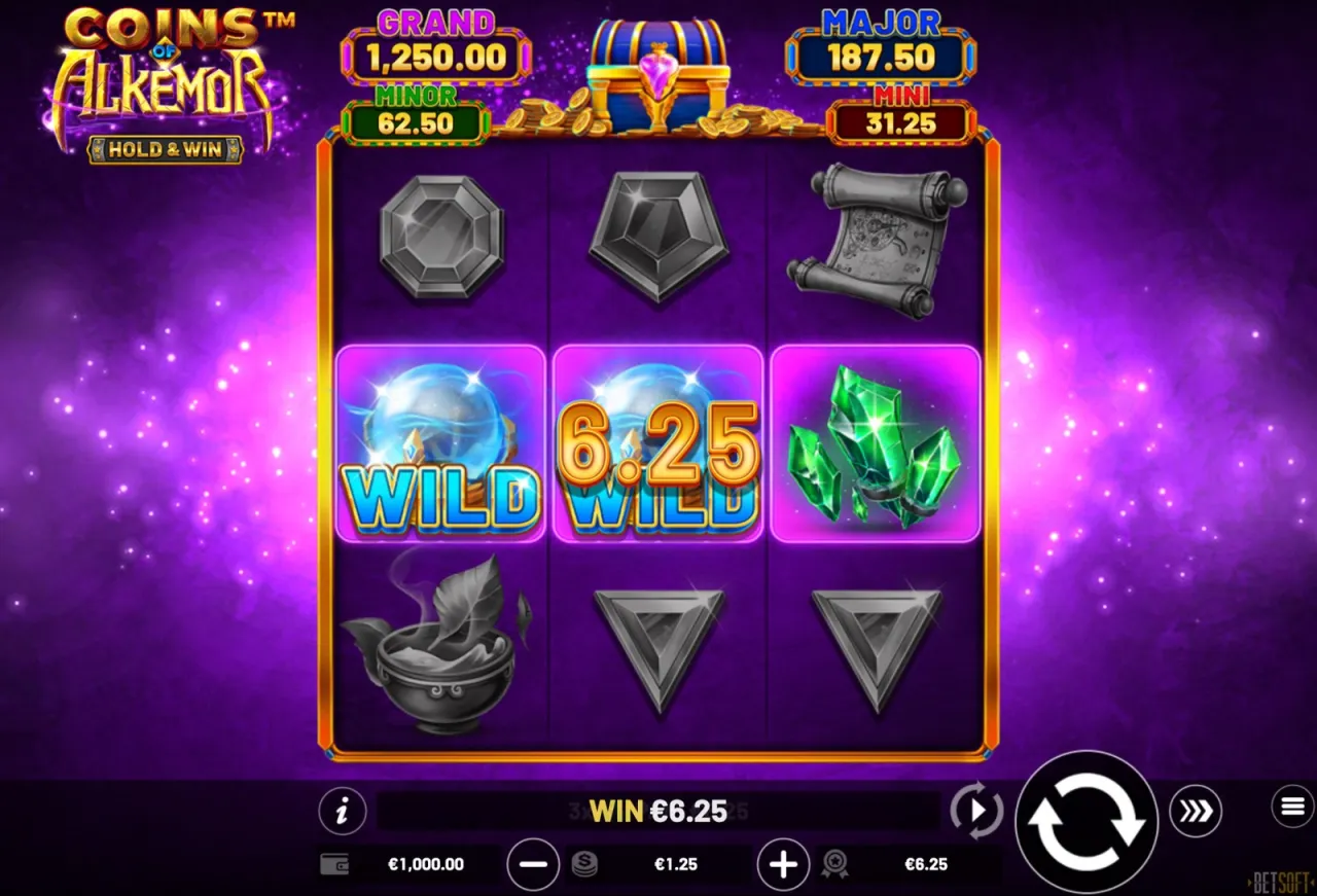 Coins of Alkemor slot