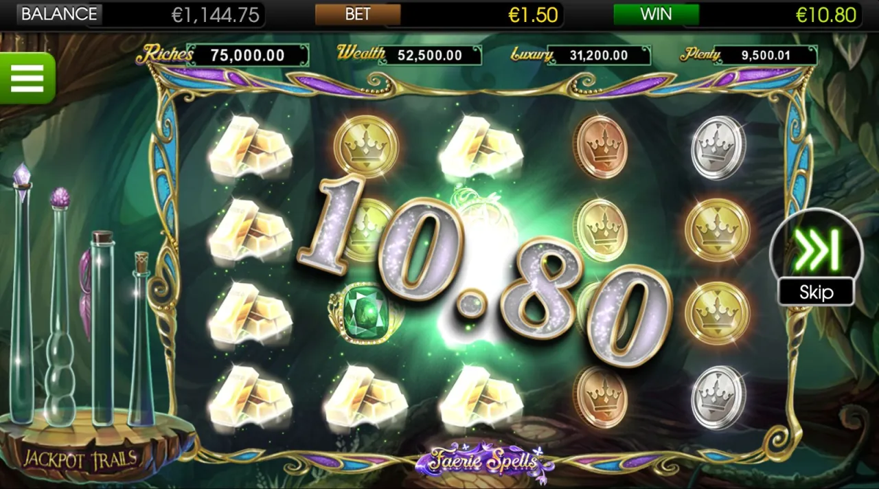 Faerie Spells slot