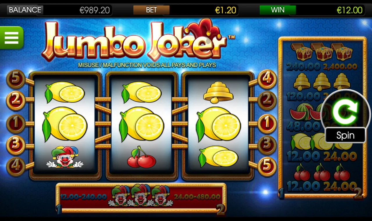 Jumbo Joker slot