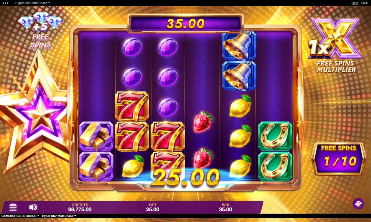 Hyper Star MultiChase slot
