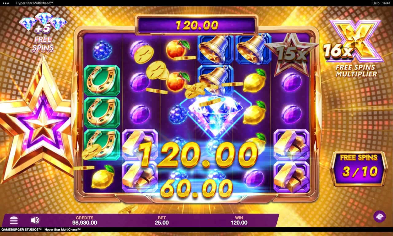 Hyper Star MultiChase slot