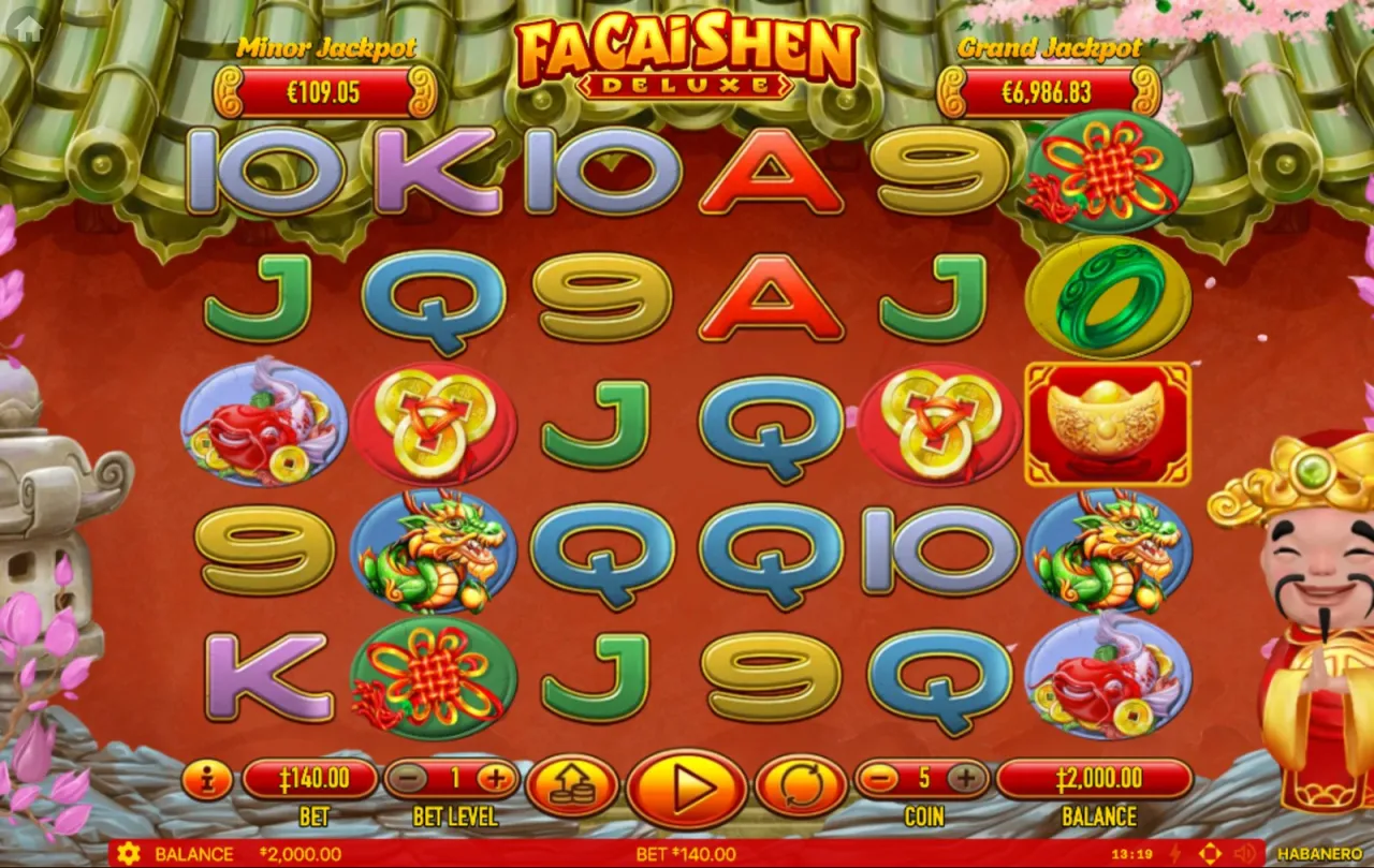 Fa Cai Shen Deluxe slot