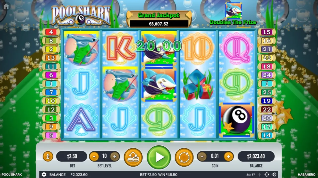 Pool Shark slot