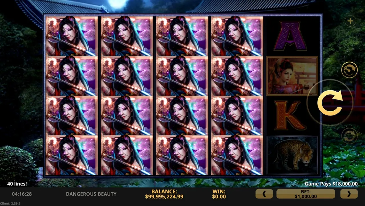 Dangerous Beauty slot