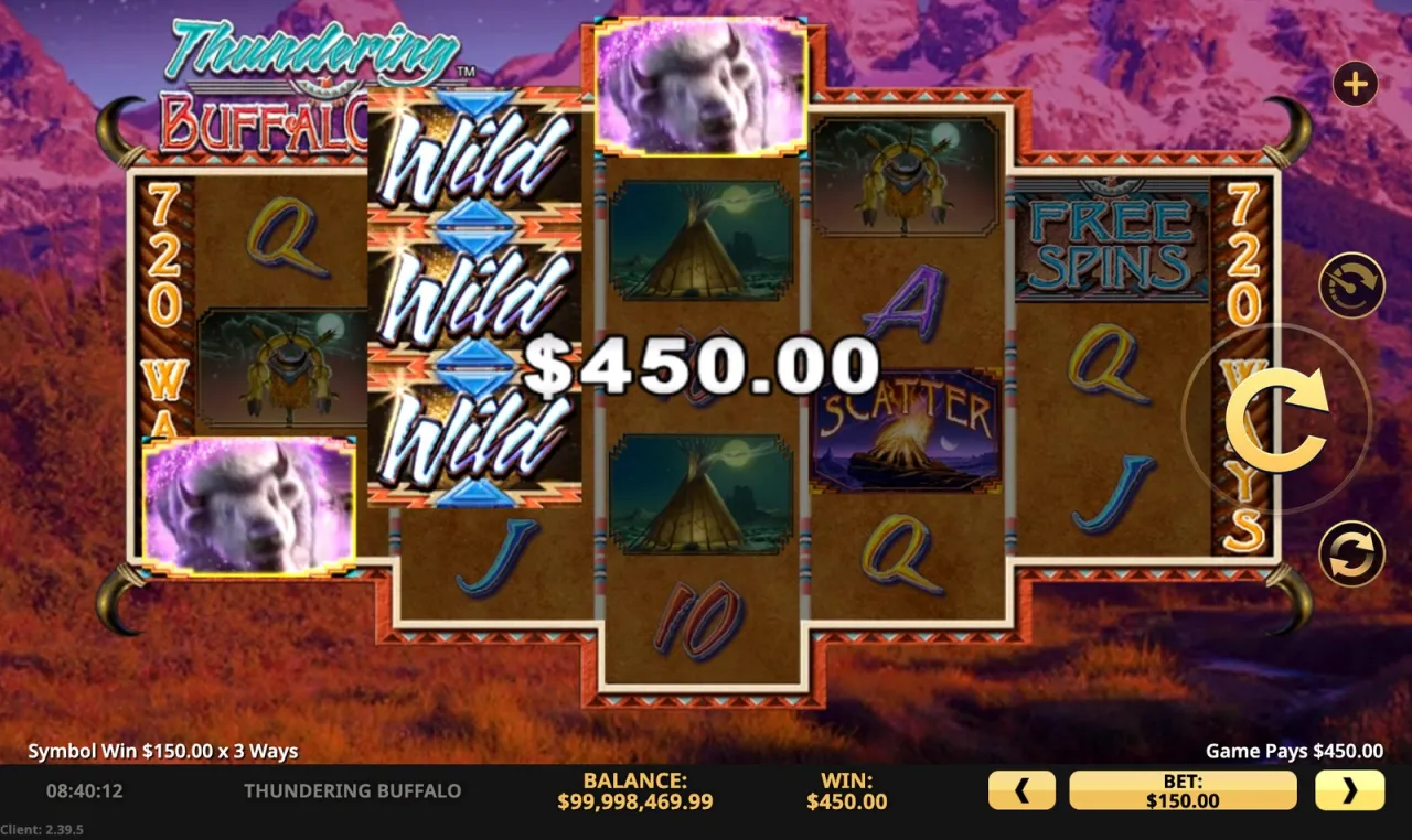 Thundering Buffalo slot