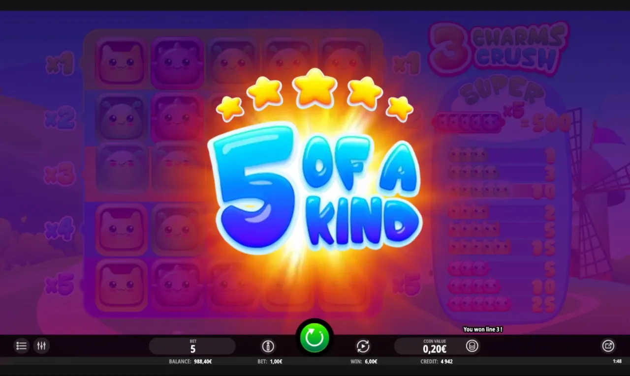 3 Charms Crush slot