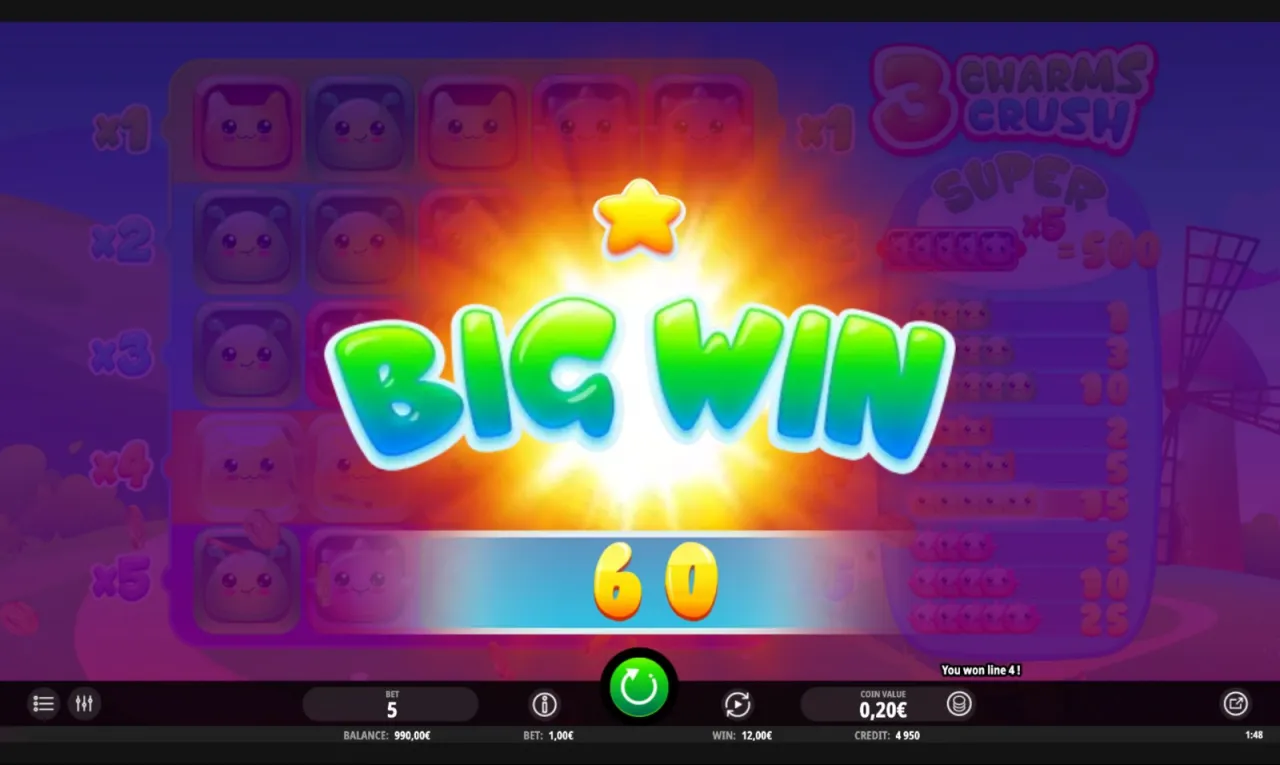 3 Charms Crush slot