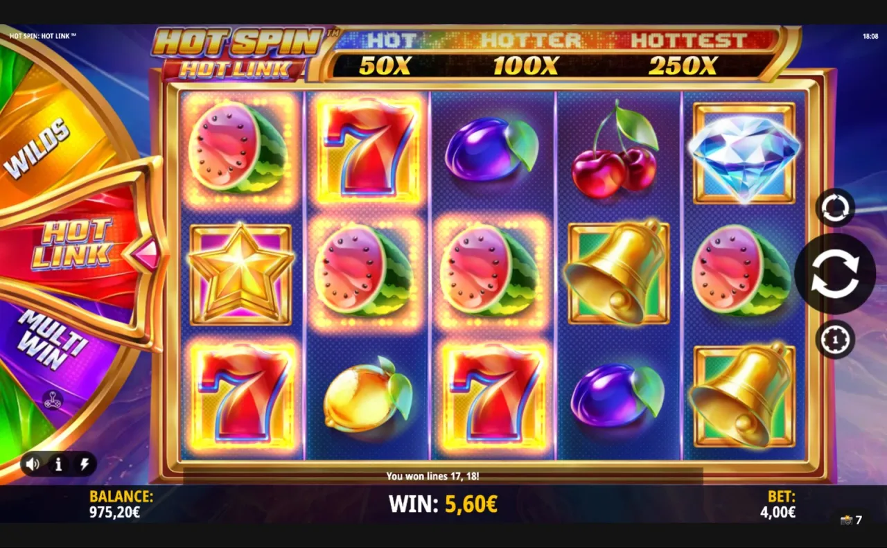 Hot Spin Hot Link slot