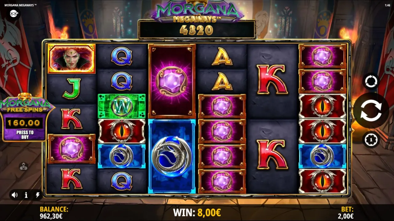 Morgana Megaways slot