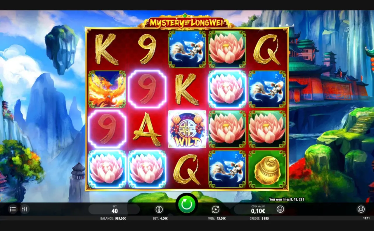 Mystery of LongWei slot