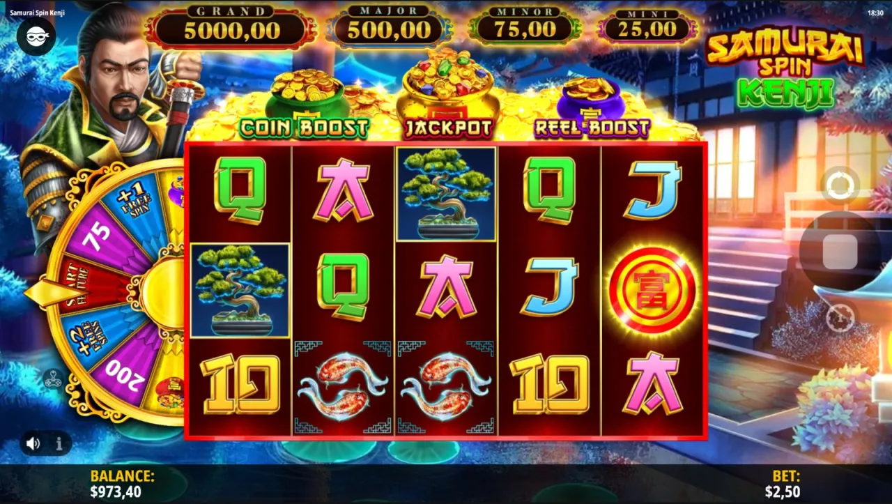 Samurai Spin Kenji slot