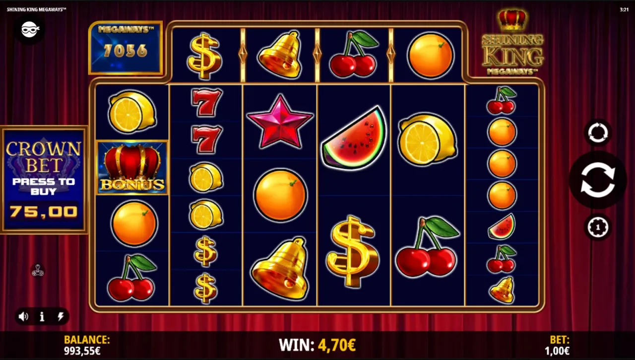 Shining King Megaways slot