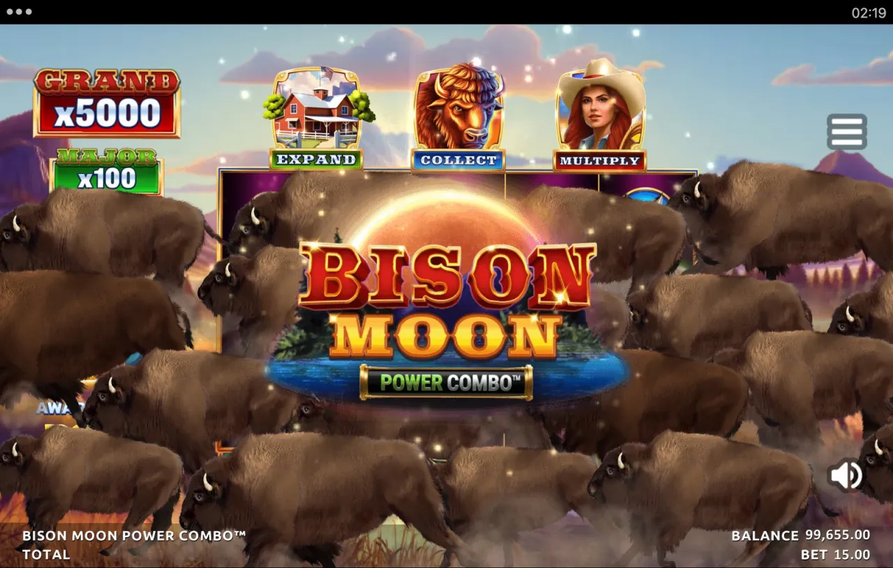 Bison Moon Power Combo slot