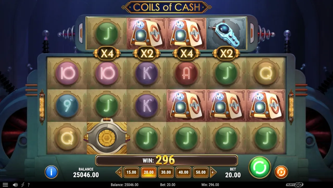 Coils of Cash slot