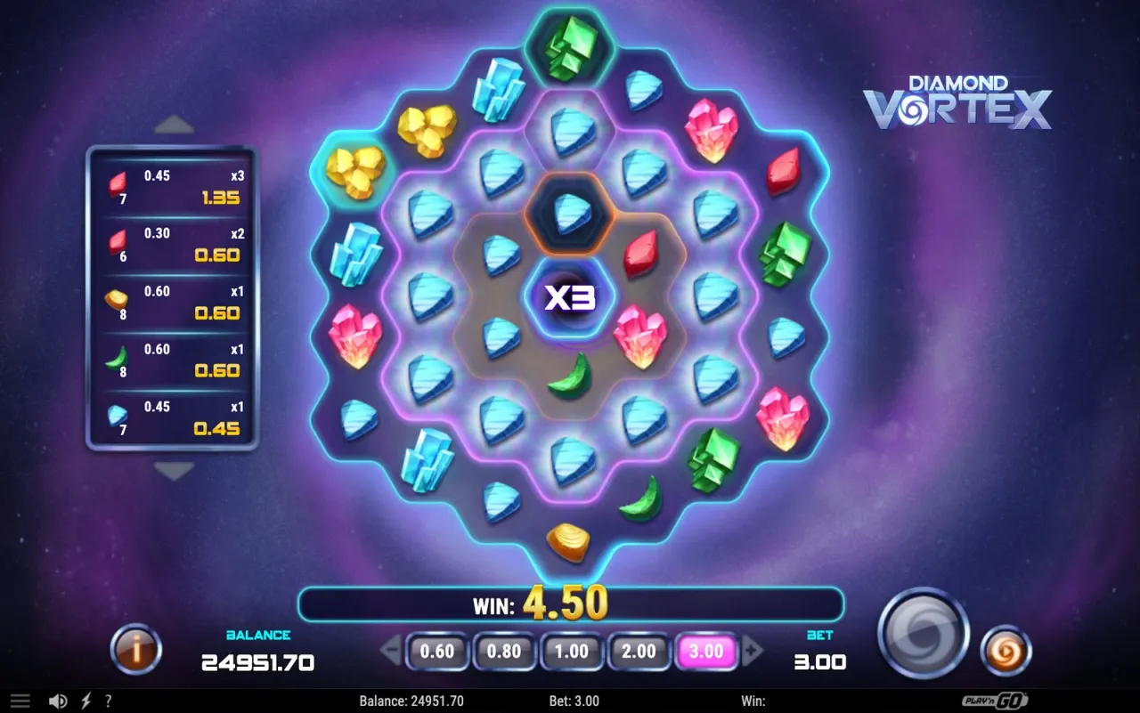 Diamond Vortex slot
