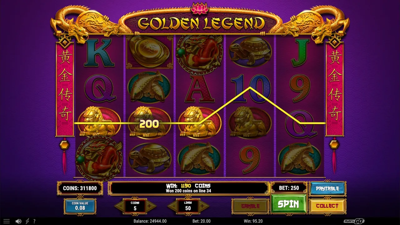 Golden Legend slot