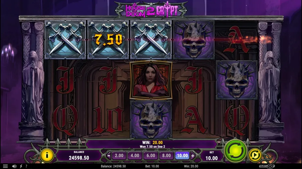 House of Doom 2: The Crypt slot