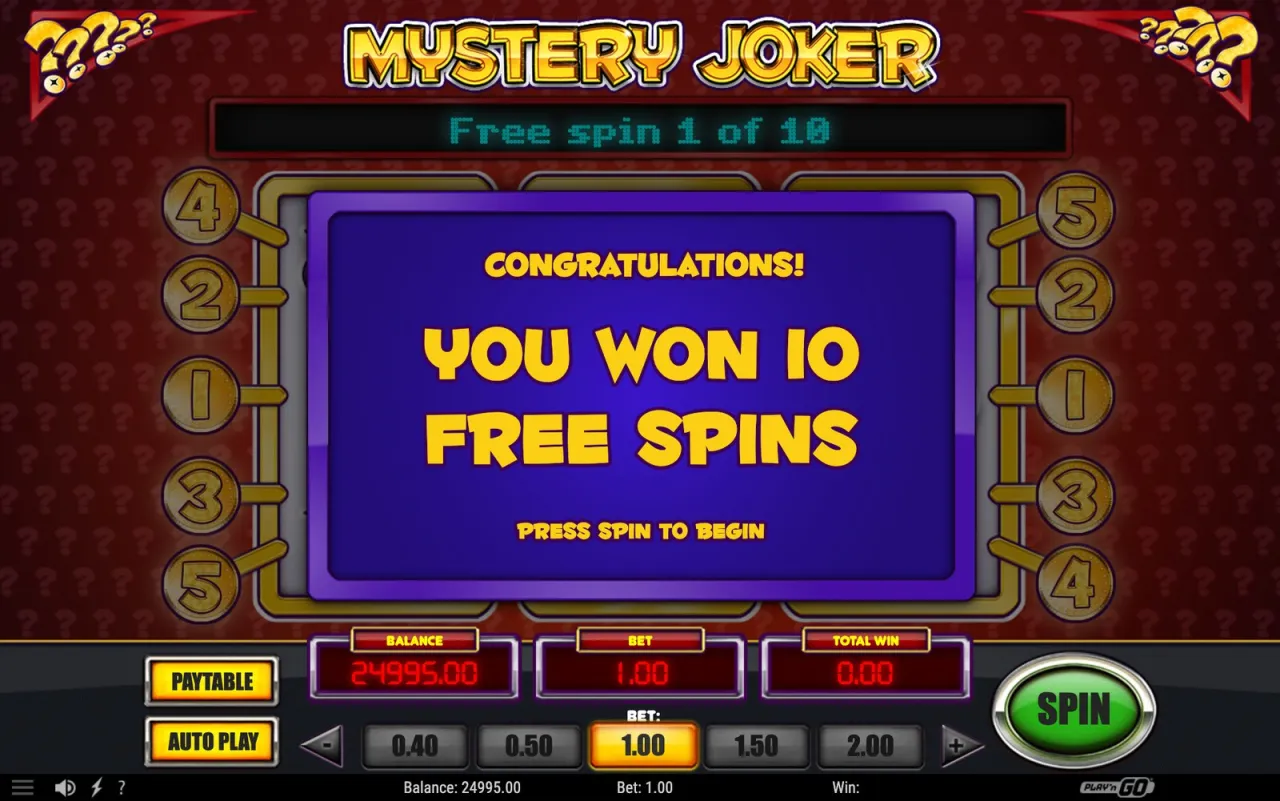 Mystery Joker slot