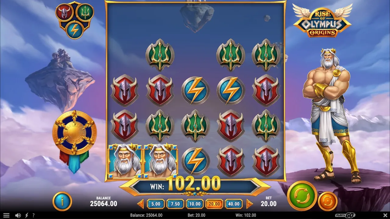 Rise of Olympus Origins slot