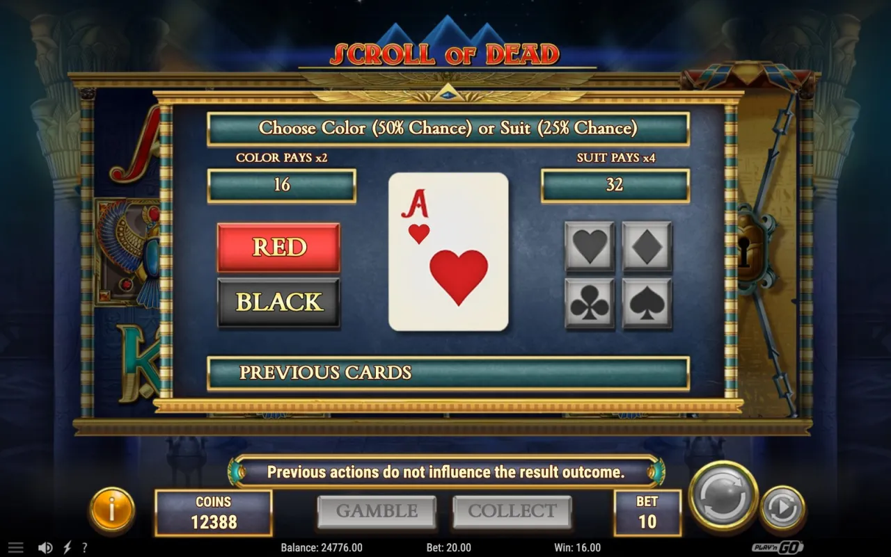 Scroll of Dead slot