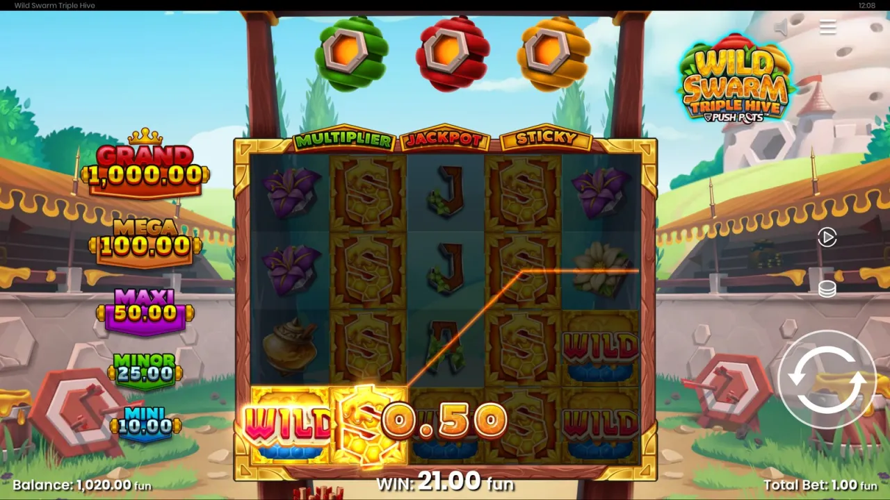 Wild Swarm Triple Hive slot