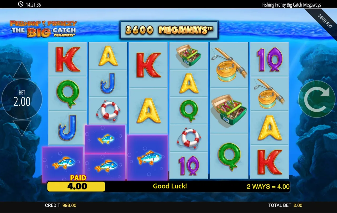 Fishin' Frenzy Megaways The Big Catch slot