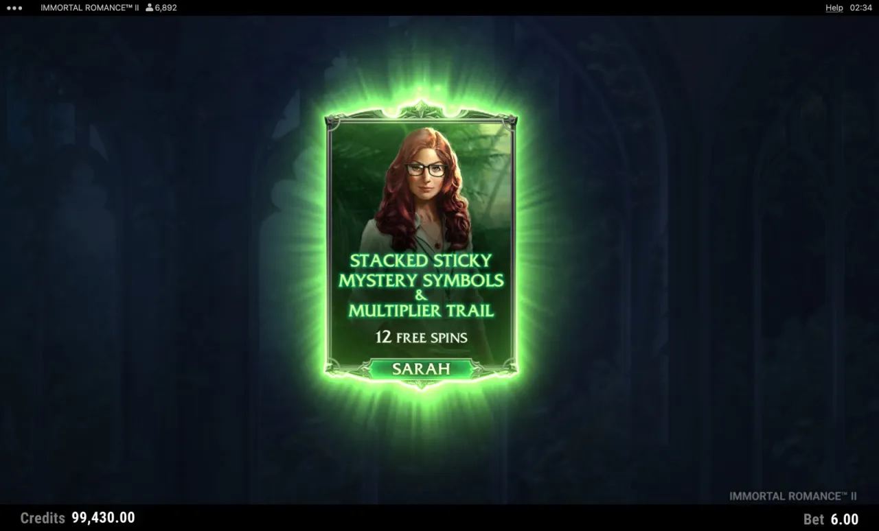Immortal Romance II slot